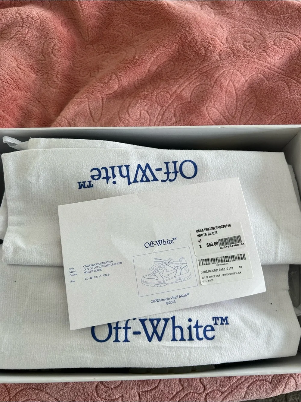 Off-White image shows